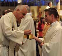 Kevin Irwin and Norbertine Father Andrew Ciferni spoke of the liturgical reforms, both what has been accomplished and what remains to be done.