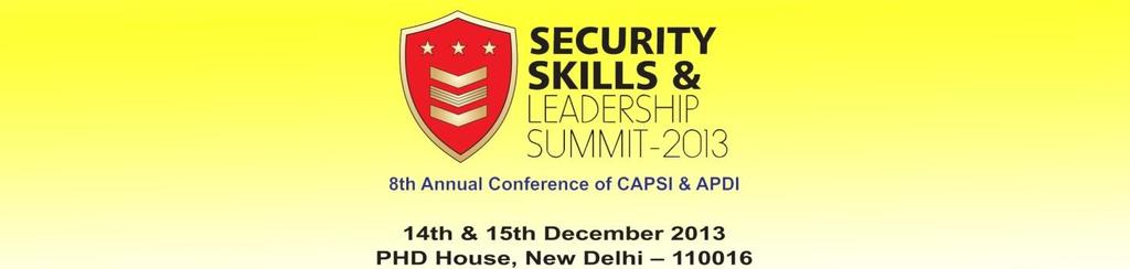 The event was Co-hosted by Security Sector Skill Development Council.