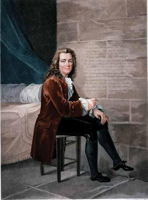 CHAPTER 5: The Enlightenment in France In 1717, François Marie Arouet was imprisoned in the Bastille for writings that criticized the French government.