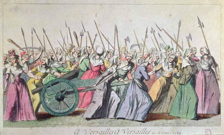 CHAPTER 7: Toward a New Government As a result of the women s march to Versailles in October 1789, Louis XVI and Marie Antoinette were forced to