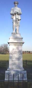 James Gilding s name is remembered on the on the Hasland War Memorial