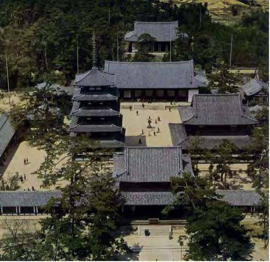 Asuka Period 552-645 Horyuji Temple,