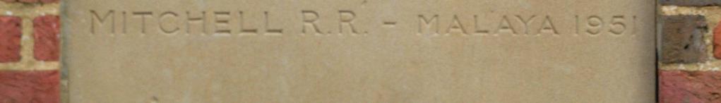 MITCHELL, ROY RALPH. Corporal, 19037862. East Surrey Regiment. Died 25 May 1951. Aged 22. Born 23 May 1929.