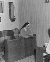 Two Hearts - Home to the Holy Three Sister Mildred Neuzil and Blessed Elizabeth of the Trinity Sister Mildred (Mary Ephrem) Neuzil in prayer "The saints are like the stars.
