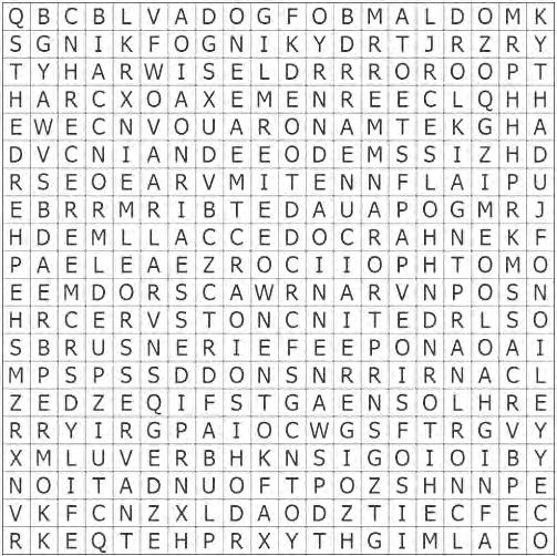 Who Was Jesus? Jesus was known by several different names 40 of them are hidden in this puzzle. Names may appear horizontally, vertically or diagonally, either backwards or forward.