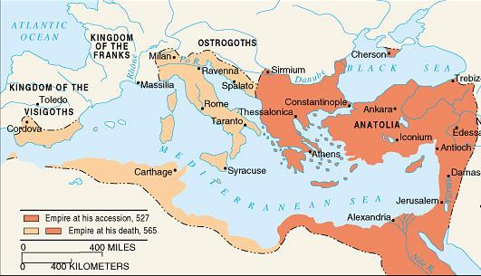 JUSTINIAN AND THE BYZANTINE