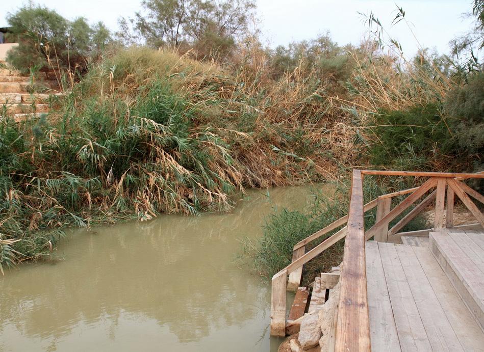The Rift Valley Jordan River The ancient crossing point at Bethany-beyond-the-Jordan known to Joshua, Elijah, Elisha, John, merchants and traders and Jewish Pilgrims from Galilee en-route to up the