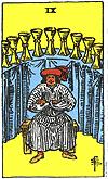 M I N O R A R C A N A NINE of CUPS Accomplishment. Assurance. Comfort. Confidence. Enjoyment. Fulfilment. Happiness. Indulgence. Pleasure. Satisfaction. Smug. Success. Well-being. Wish card. Arch.