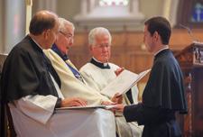 December 2014 Page 2 Rev. Richard V. Warner, C.S.C., superior general of the Congregation of Holy Cross, presided at the Mass and received the vows of Matthew E. Fase, C.S.C.; David J. Halm, C.S.C.; Timothy N.