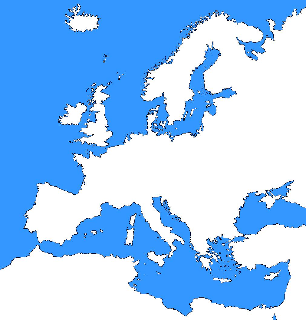 Medieval Europe PRACTICE TEST 7 Diagram and Short Answer Section: Name: 1. Europe During the Middle Ages ( /10) Instructions: Label the letters on the map in the correct places.