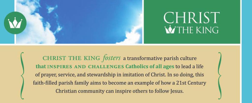 January 21, 2018, Third Sunday in Ordinary Time FEATURED INSIDE Bishop Tobin has introduced a new four-year, diocesan-wide capital campaign called