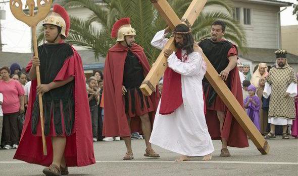 The Passion Play or Easter pageant