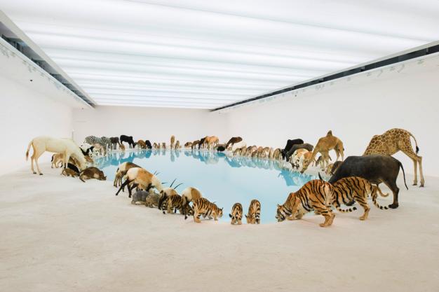 Cai Guo Qiang -- Chinese artist based in New York he draws from Buddhist philosophy, Chinese history and mythology, and contemporary social issues -- creates spectacular installations and