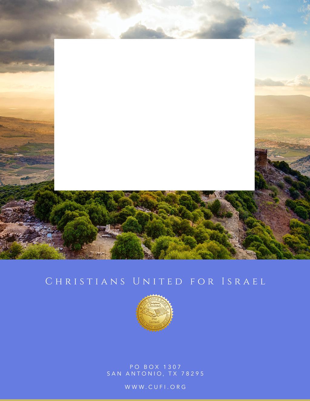 About Christians United for Israel Christians United for Israel (CUFI) is the largest pro- Israel organization in the United States, with more than 3 million