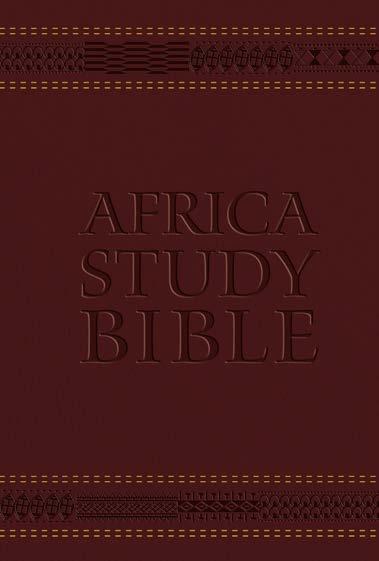 AFRICA STUDY BIBLE (BURGUNDY FAUX LEATHER) The Africa Study Bible (ASB) is the most ethnically diverse, singlevolume, biblical resource to date.