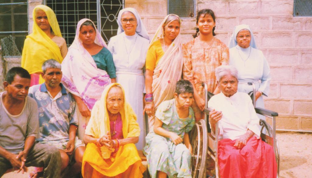 After Listening to their interest, bishop suggested them to do something for the poor and needy people of the society. Sisters agreed to his lordships advice.
