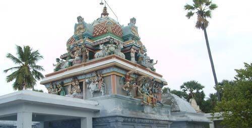 this temple as 6th to keep the order of the Navagrahas.