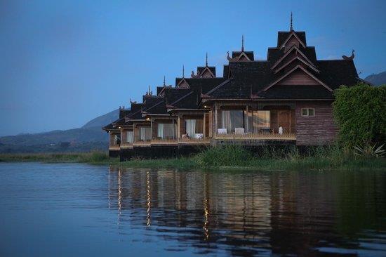 The Inle Resort is the perfect place to relax and rejuvenate after a long day's exploring.