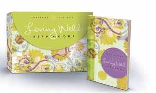 SPIRITUAL GROWTH NEW! Loving Well Leader Kit NEW! A unique retreat-ina-box At the heart of this retreat-in-a-box are Beth Moore s messages from a Living Proof Live event.