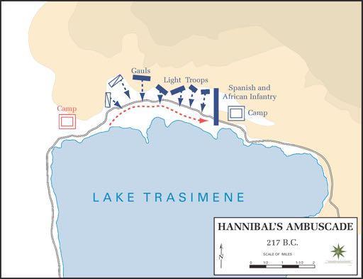 Lake Trasimene Fabius Maximus appt.