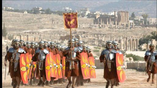 The Romans are sending an army of 85,000 men to