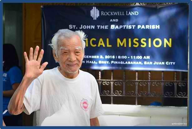 Ang pinangtubos sa ating lahat ay ang pinakamamahal na buhay ng ating Panginoong Hesus. barangays as Rockwell Land held its 1st Medical Mission in partnership with St. John the Baptist Parish.
