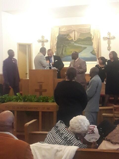 Thank you to Apostle Brooks & the Greater