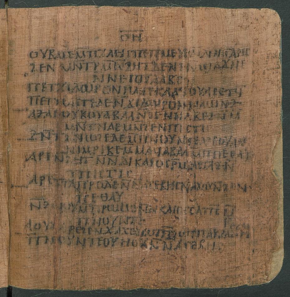 987 One of the very oldest existing codices.
