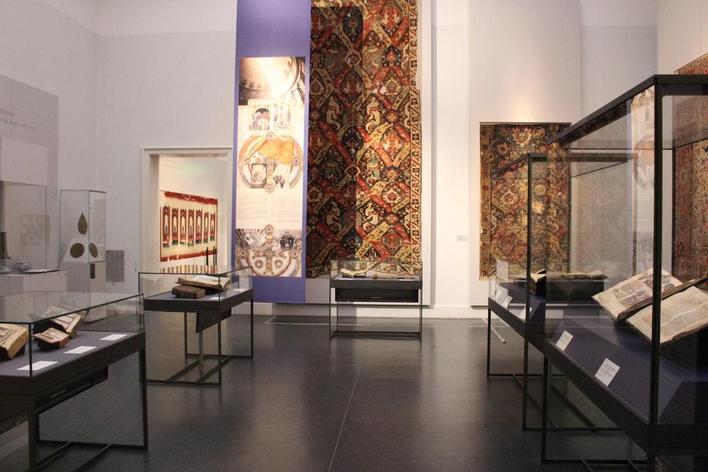 First section of the exhibition in