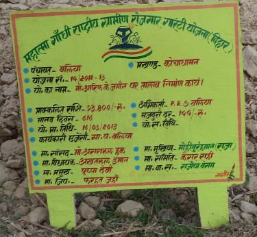 89008/- Mandays Created Future Use Of This KHET POKHRI in the land of Md