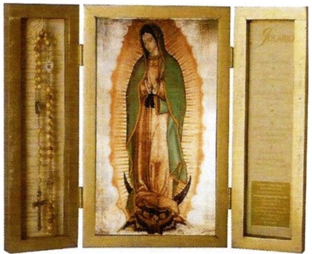 Page 10 Plans under consideration for The Miraculous Relic Image of Our Lady of Guadalupe to travel to Ireland and Scotland in 2017 2017 will see us further develop the opportunities for devotion.
