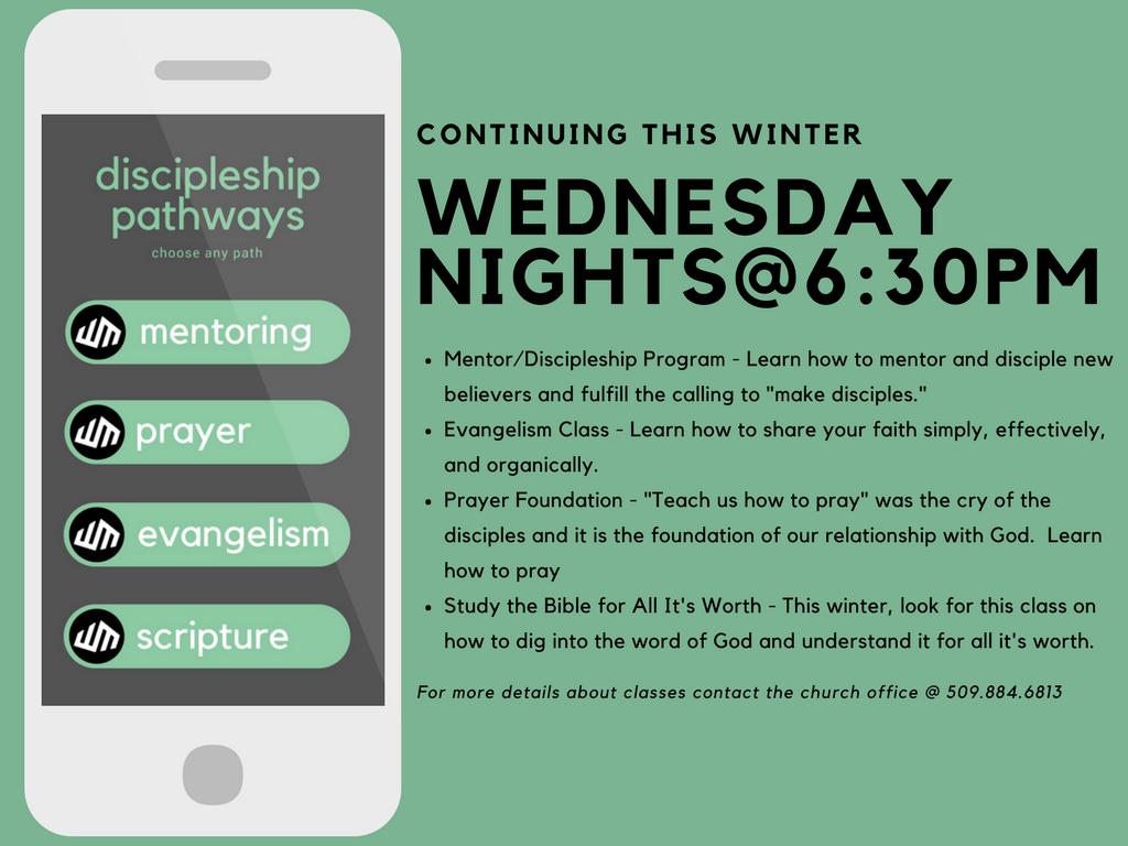 . Other Groups Sunday Night Prayer Group - 6pm Tuesday Morning Men's Prayer Group - 6am Tuesday Morning Women's Bible Study with Childcare - 10am Wednesday Night Bible Study