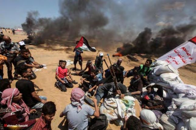 findings of examinations carried out by the ITIC, at least 112 Palestinians were killed during the Great Return March.