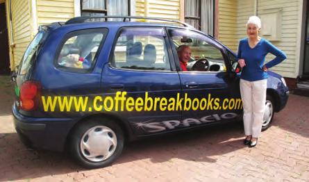 Follow this car to Coffee Break Book country! Getting the best out of life? You can do what I have done, and even better! Life is for living, so trust in the Lord and Go, Go, Go!