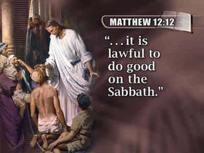 117 The rabbis had distorted Sabbath observance by instituting difficult, cumbersome
