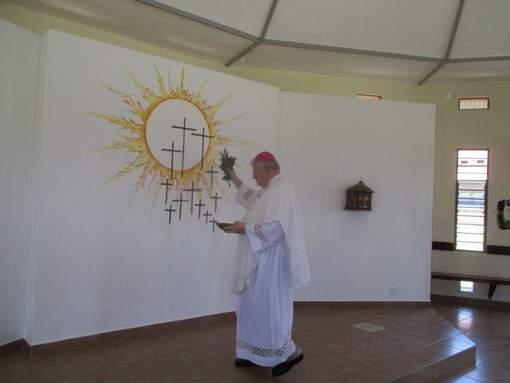 blessing the chapel
