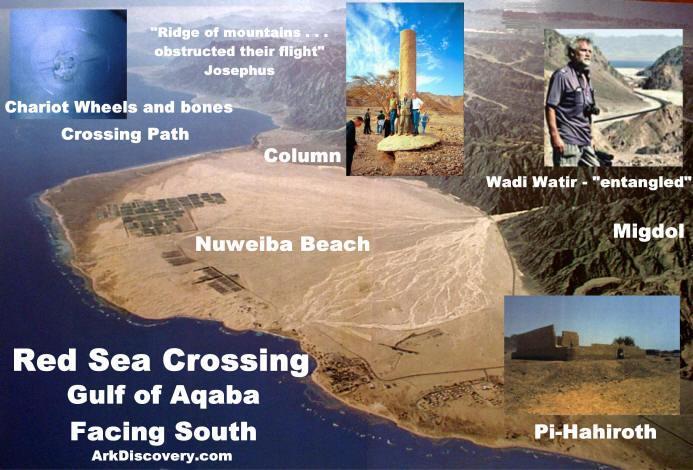 BIBLE STUDY OUT OF THE ASHES (Part-4) Page - 12 south and the north that reach to the sea. Also to the north may have been the Egyptian fortress or watchtower Migdol.