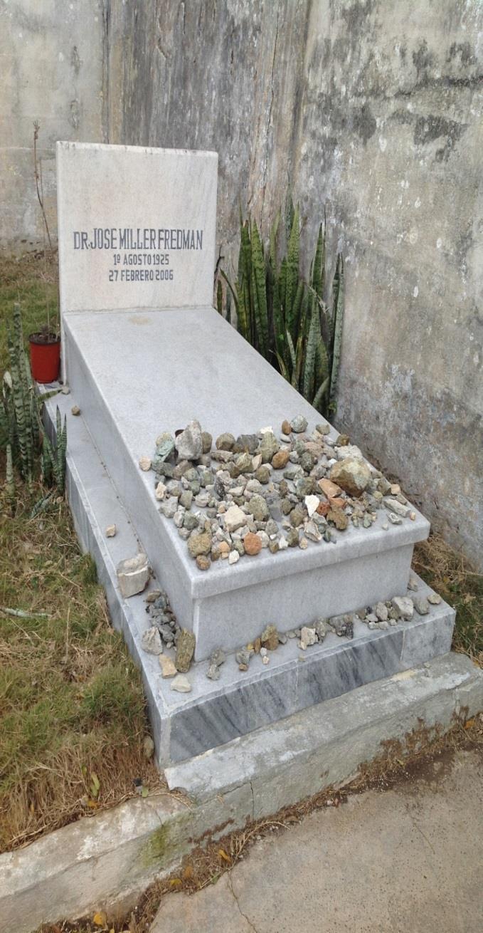 Jose Miller, empty Jewish grave