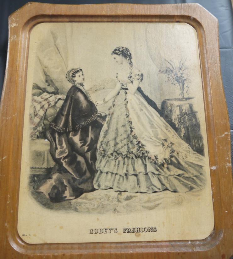 Richardson's collection of ladies fashions from Godey's