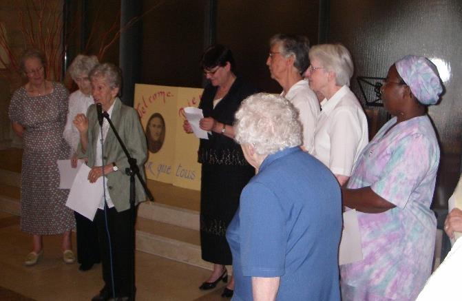 Jubilee Sœur Marie-Jean - 9th May 2015 9 May 2015 was a much anticipated day of celebration the day of the platinum jubilee of Sister Marie-Jean Barthes : 70 years of religious life.