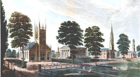 (1813-14), First Congregational/Center (1812-15), and United Congregational (1812-15).