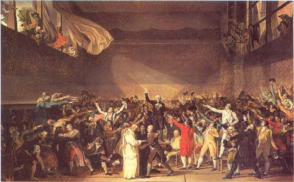 I. 1789-1792: Unlimited Faith in tabula rasa Sacred Moment I : 20 June 1789 -- The Tennis Court Oath