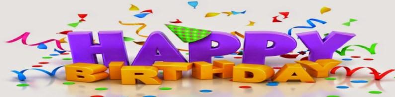 April Happy Birthdays Year 2: Lara Kapernick, Yuna Olbes Year 3: Trent Aubrey