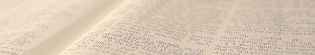 LESSON FIVE Old Testament Narratives: Their Proper Use About Narratives Just as studying epistles covered most of the New Testament, the study of the narrative type will allow us to cover most of the