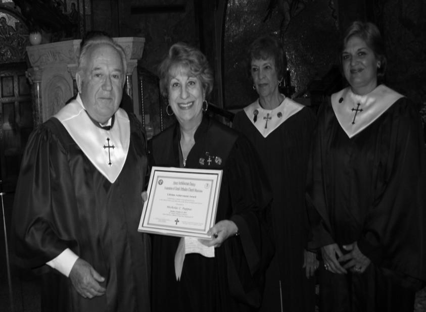 James Pappas and Deacon Matthew Lifetime Achievement Award: [l-r]