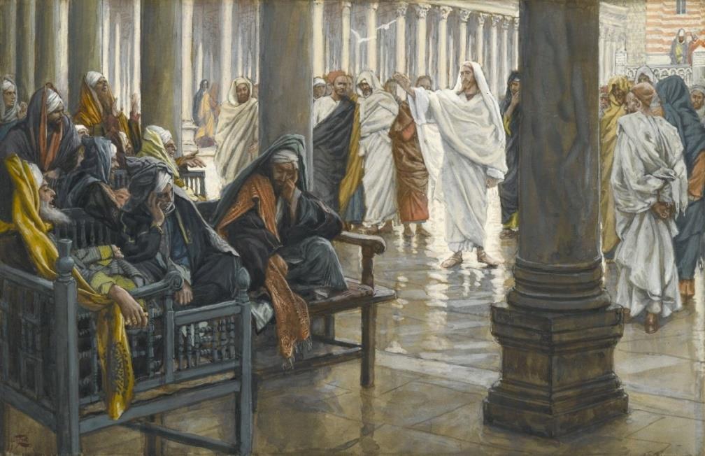 The Pharisees and Sadducees questioned Jesus on paying tribute to Caesar, the resurrection of