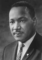 Martin Luther King, Jr. s Birthday Dr. King was given the Nobel Peace Prize. This is the official Nobel portrait taken in 1964. Martin Luther King, Jr., worked to end segregation of black people.