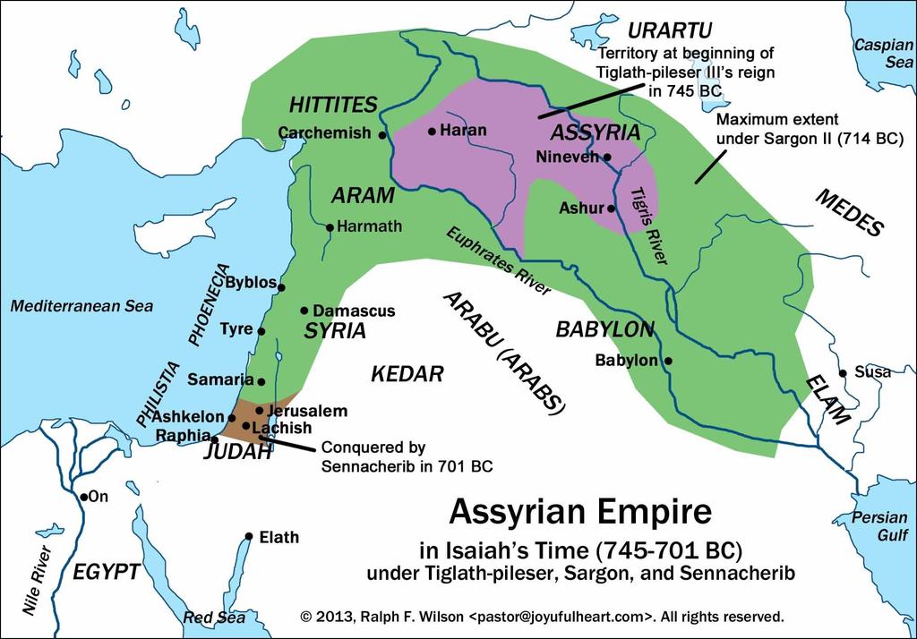 Jonah A Prophecy for the Prophet The Assyrians were a Semitic people who ruled the Ancient Near