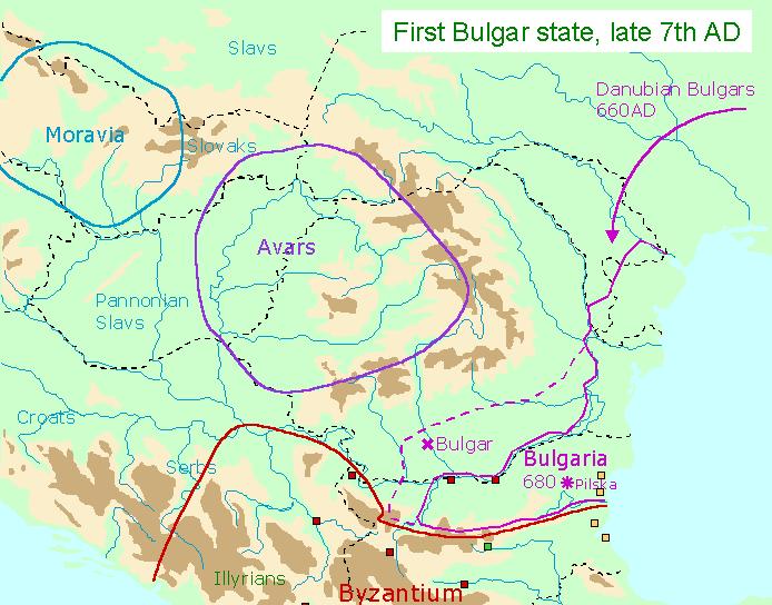 Towards a kingdom Kubrat was of the kingly Dulo clan rightful heir of the Bulgar