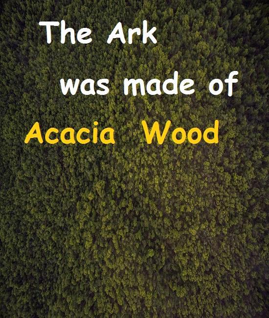 Exodus 37:1-5 Now Bezalel made the ark of acacia wood; its length was two and a half cubits, and its width one and a half cubits, and its height one and a half cubits; and he overlaid it with